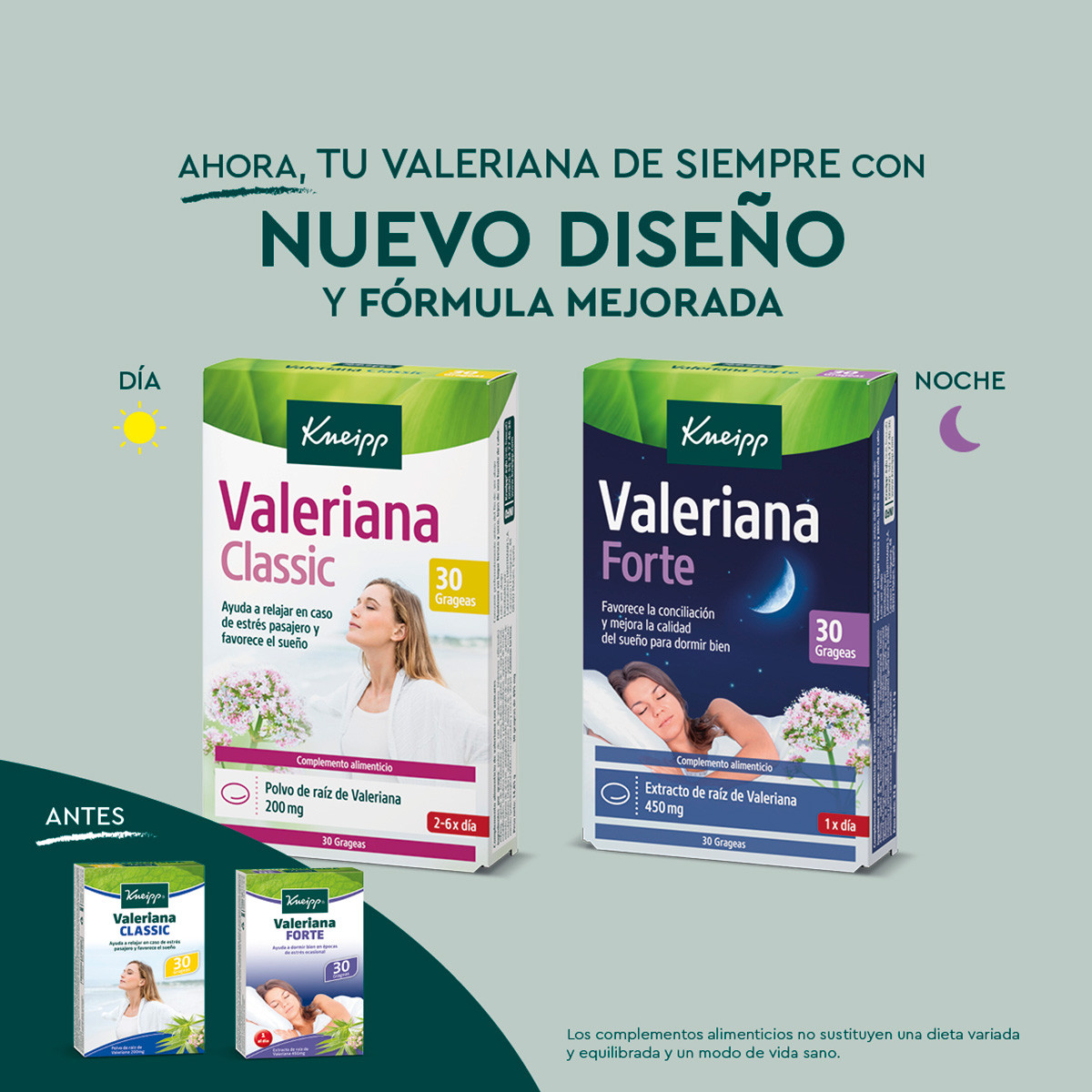 Kneipp Valeriana Classic 200mg 60 grageas