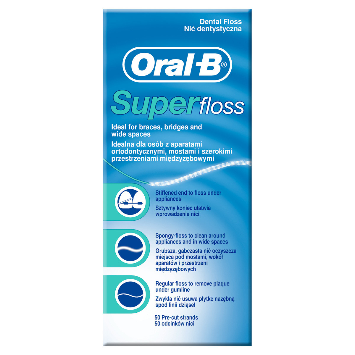 OralB seda dental superfloss 50ml